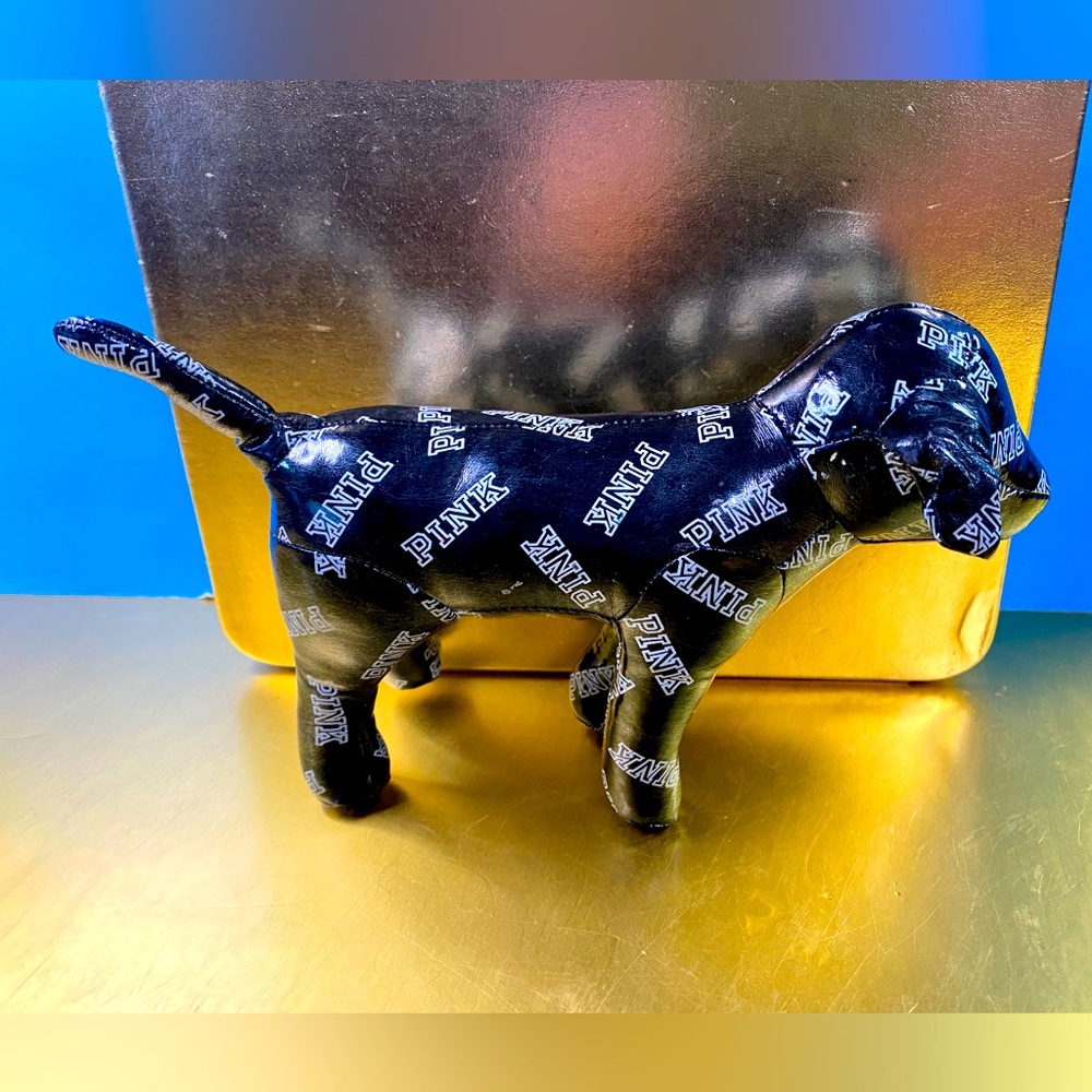 VICTORIA’S SECRET PINK DOG COLLECTIBLE BLACK SHINY DOG
